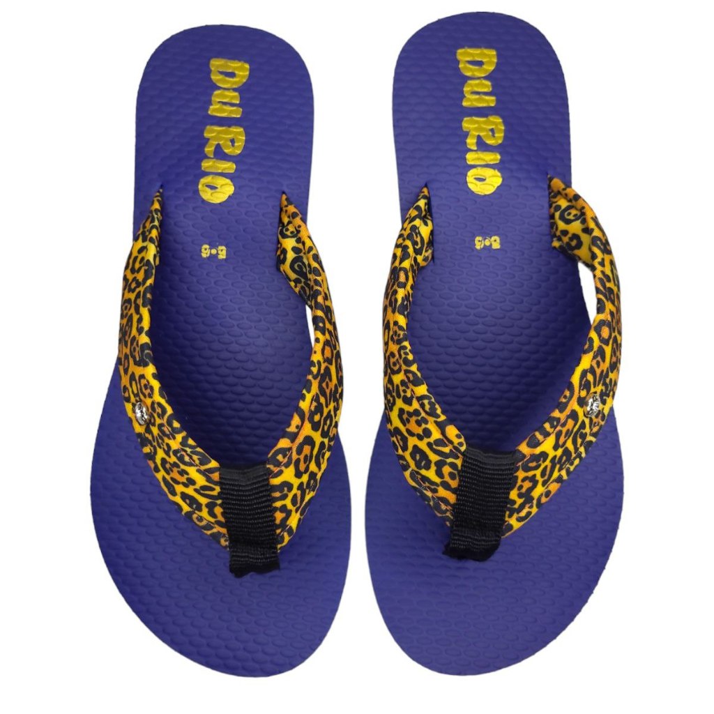 Chinelo Feminino DuRio Tropical Espuma EVA Blogueira