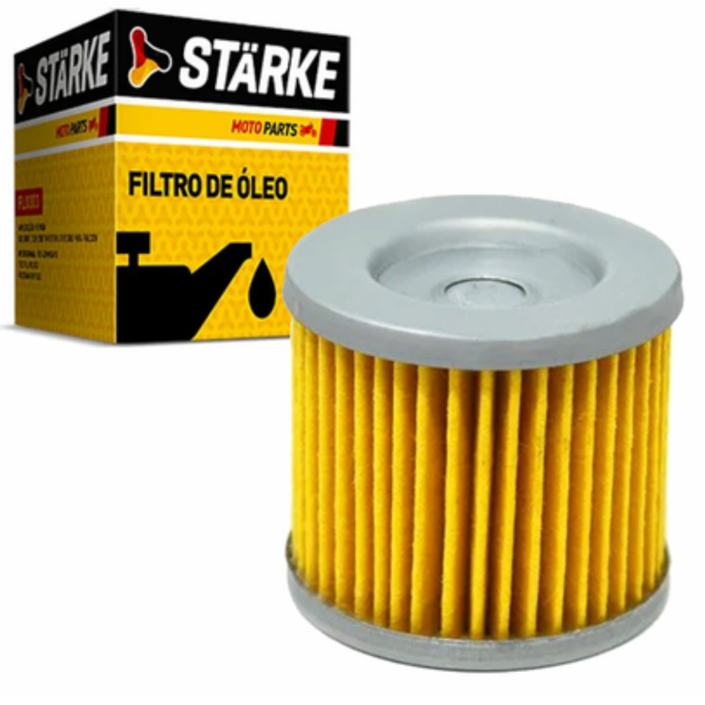 Kit Filtro De Óleo Moto Kasinski Cruise 125 Dafra Apache 150 Susuke Katana