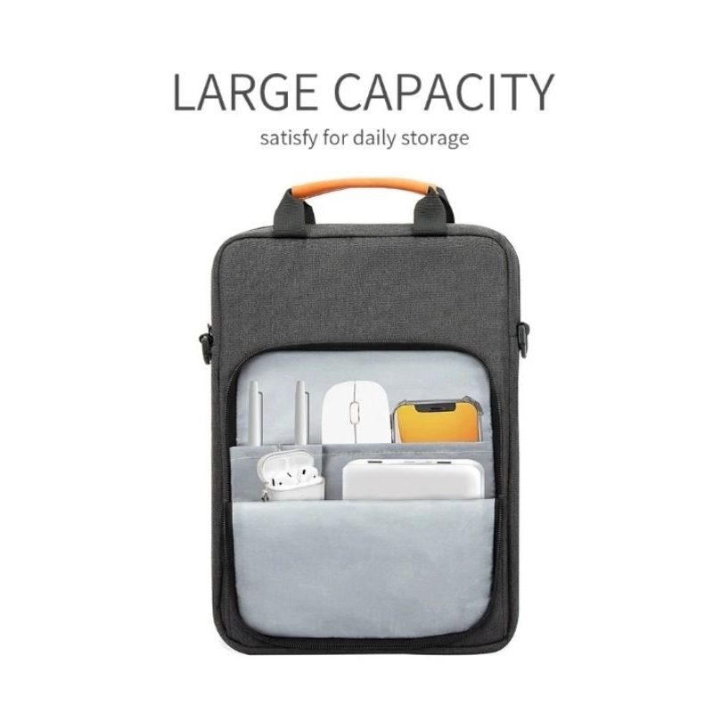 Bolsa case capa laptop tablet S7 FE 12.4 Samsung Galaxy Tab S7 Plus/S8 Plus S9 Plus iPad Pro até 13.4