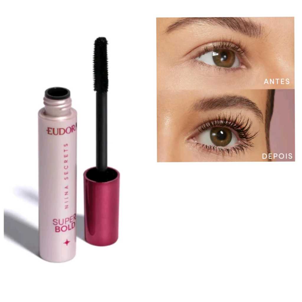 Máscara para Cílios Super Bold Niina Secrets 10g - Eudora