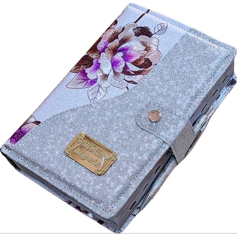 Bíblia Letra Hiper Gigante Com Harpa e Corinhos Botão Caneta Capa Luxo Feminina em Oferta na Shopee