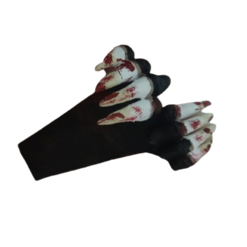 Marca Páginas Temático Personalizado Terror Garra com Sangue