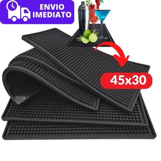 Tapete Escorredor de Louça 45x30 Emborrachado Antiderrapante para Secar Louça, Preparar D…