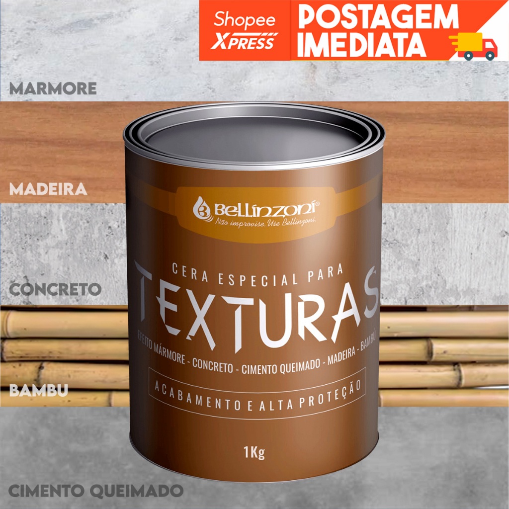 Cera Especial Marmorato Textura 1kg Bellinzoni