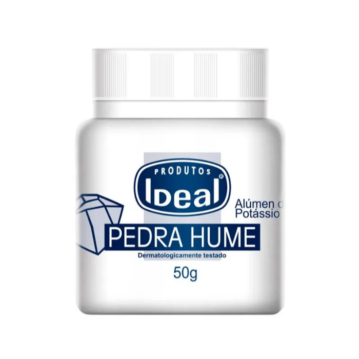 Ideal Pedra Hume em Pó 50g em Oferta na Shopee