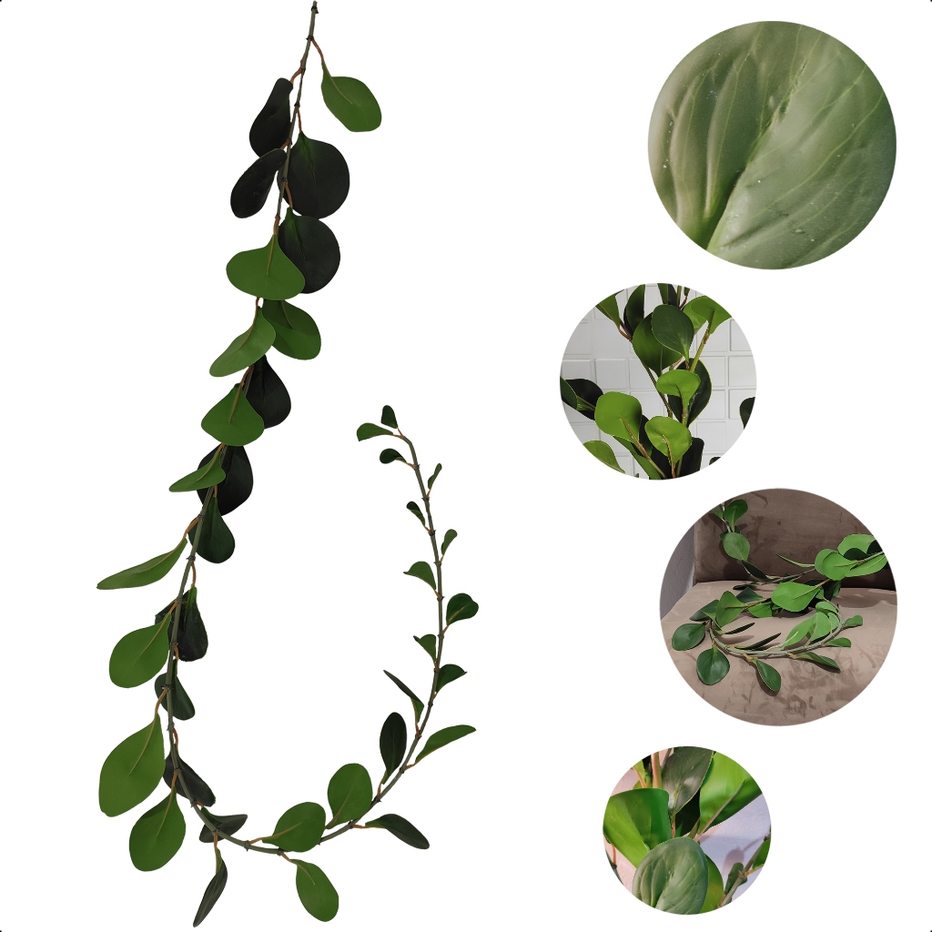 Kit 3 Correntes Zamioculca Black Artificial Jardim Vertical Estante
