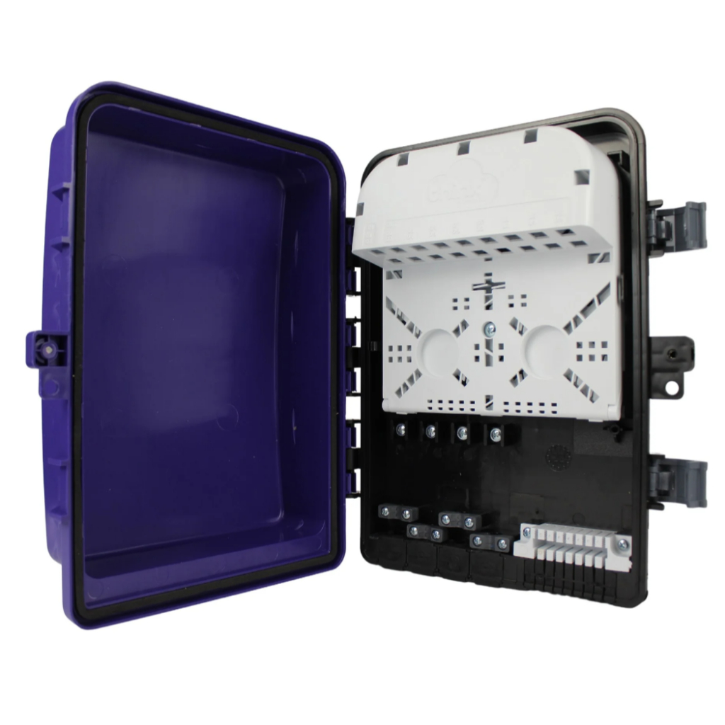 Cto 16 Fo Tk Caixa Terminação Óptica Roxo 10 Unid