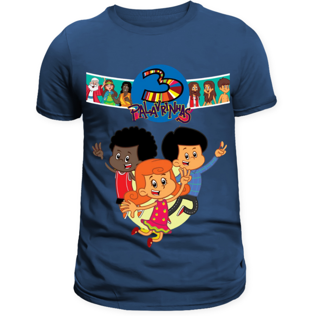 Camiseta 3 Palavrinhas Gospel Evangelica Camisa Infantil e Adulto 100% Algodão T-shirt Envio Rapido em Oferta na Shopee