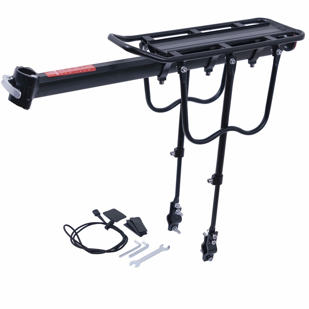 Bagageiro Traseiro Com Blocagem E Refletor Bike 29 Tsw/Rava 50kg