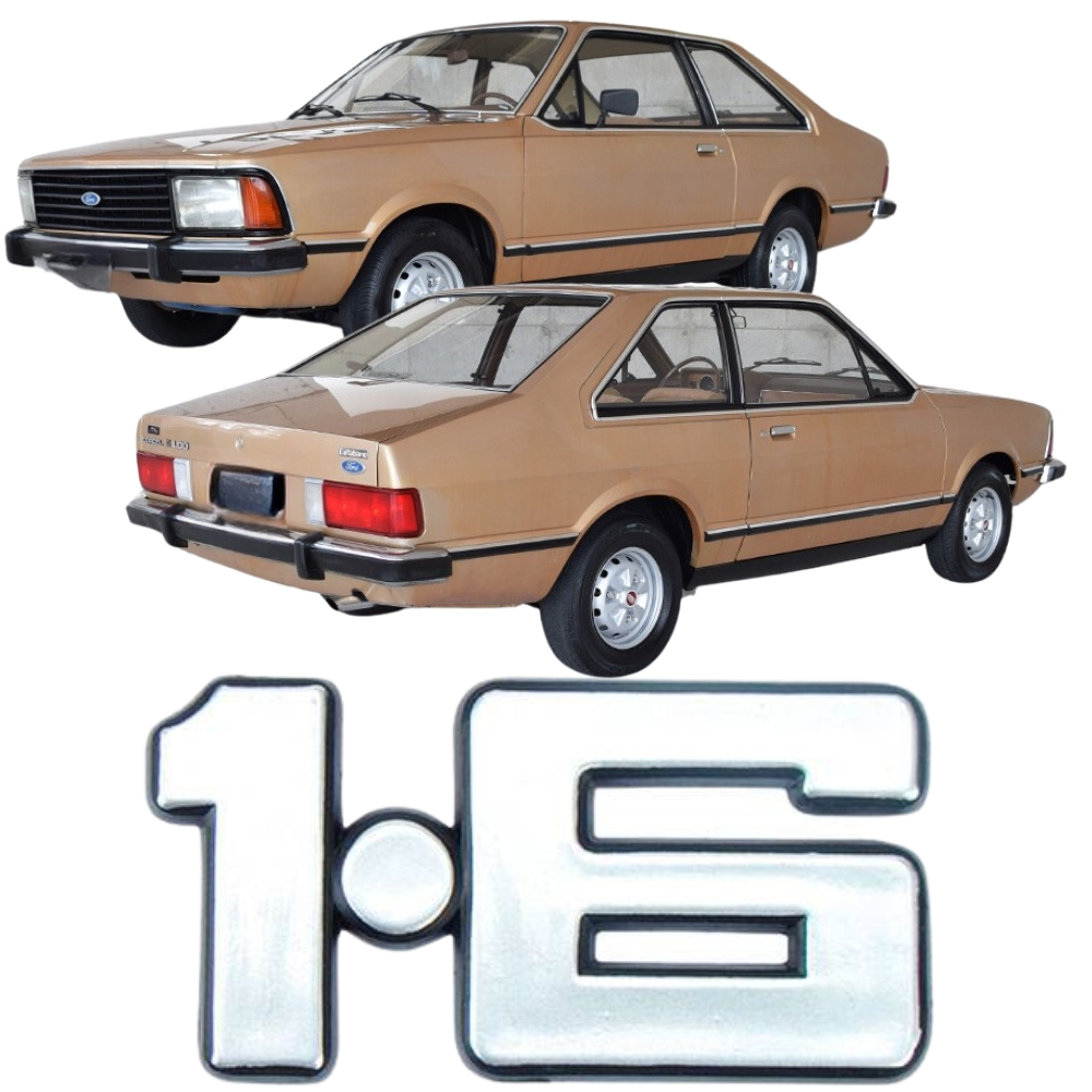 Emblema Aplique Adesivo 1.6 Corcel Belina 1978 A 1986