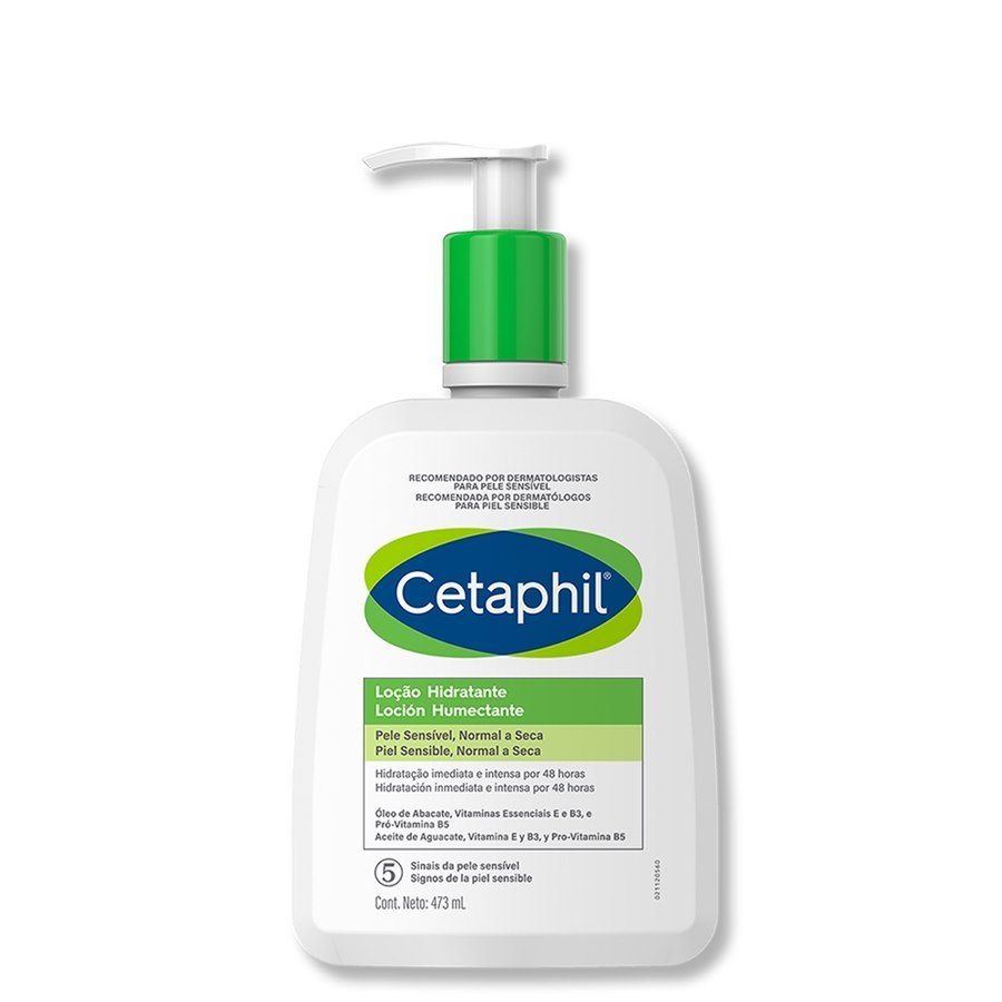 Loção Hidratante Cetaphil Pele Sensível, Normal e Seca 473ml