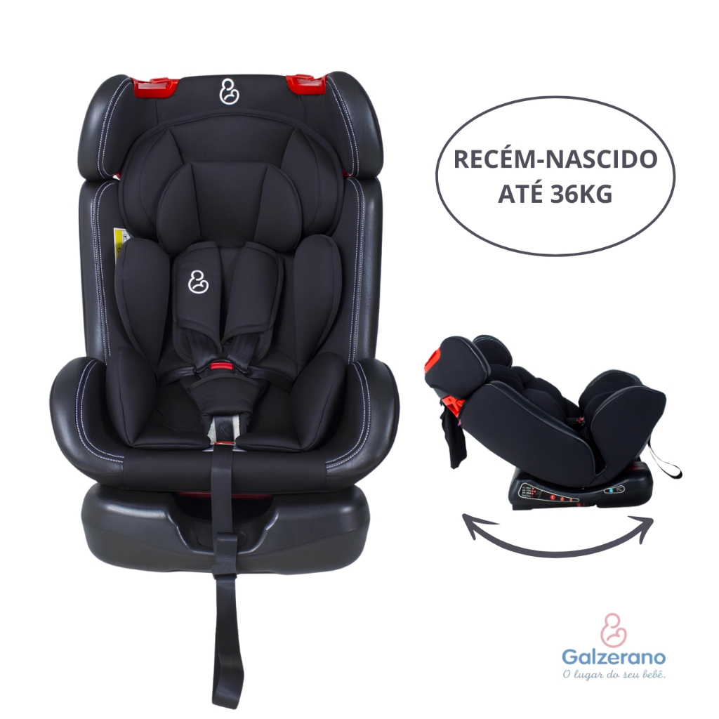 Cadeirinha Infantil Para Carro Galzerano Recém-nascido 0 A 36kg Cadeira Bebê Crianças Menino Menina