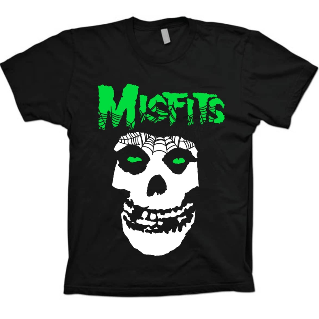 Camisetas Bandas Punk Rock - Misfits The Crimson Ghost - 100% Algodão