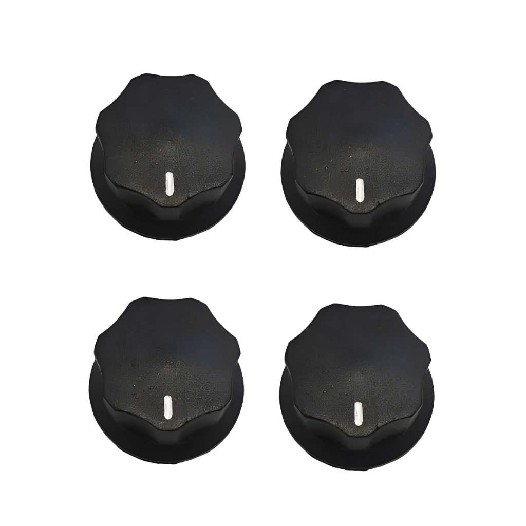 Botão Preto De Plástico Para Chapa Lanche - Kit C/4 Und Oferta em Oferta na Shopee