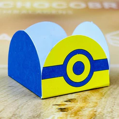 50~450 Forminhas Para Doces Tema Amarelinhos 4 Pétalas 3,3X3,3X2,2 56.3 (Nc Toys Simples)