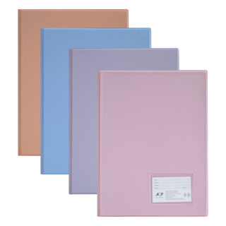 Pasta Catalogo Cores Pasteis Com 20 Envelopes Plásticos Acp Rosa Azul Lilas Coral em Oferta na Shopee