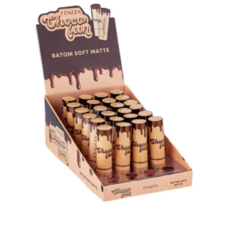 Kit Batom Soft Choco Fun C/4 Unidades Fenzza - FZ20086 em Oferta na Shopee