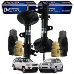Kit Par Amortecedor Dianteiro Coifa Batente Hyundai Tucson Sportage