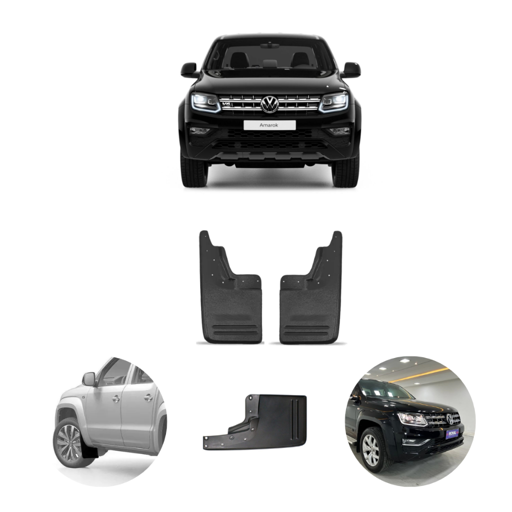 Lameira Dianteira Apara Barro Amarok Com Alargador 2010 2011 2012 2013 2014 2015 2016