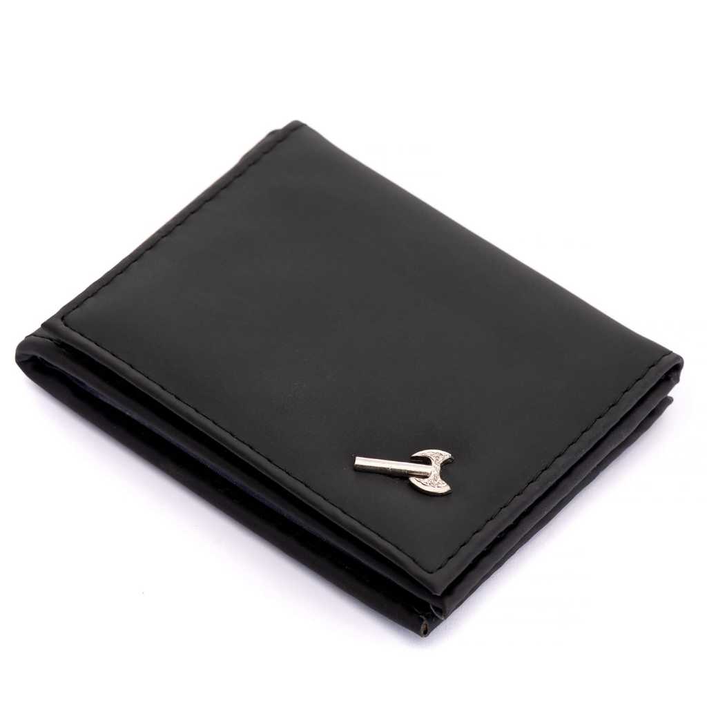 Carteira Masculina de Couro Sintético Emborrachado Modelo L Porta Cartões. Envio Imediato.