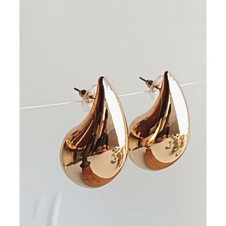 Brinco Feminino Gota Tassia "G", Brinco em Forma de Gota em Dourado e Niquel, tamanho G,  modelo top de linha, tendencia desta estação, aproveite este acessório maravilhoso.