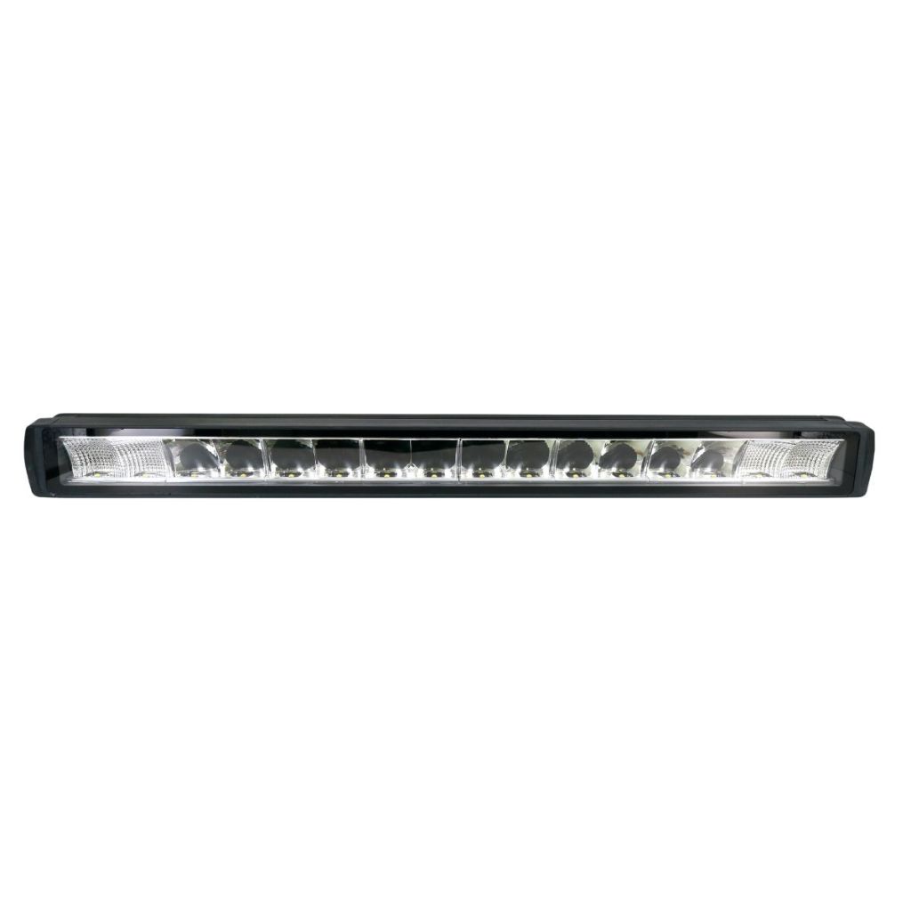 Farol Barra de Led Auxiliar 120w 16 Leds 56cm Off-Road 12v-24v Caminhão Troller 4x4