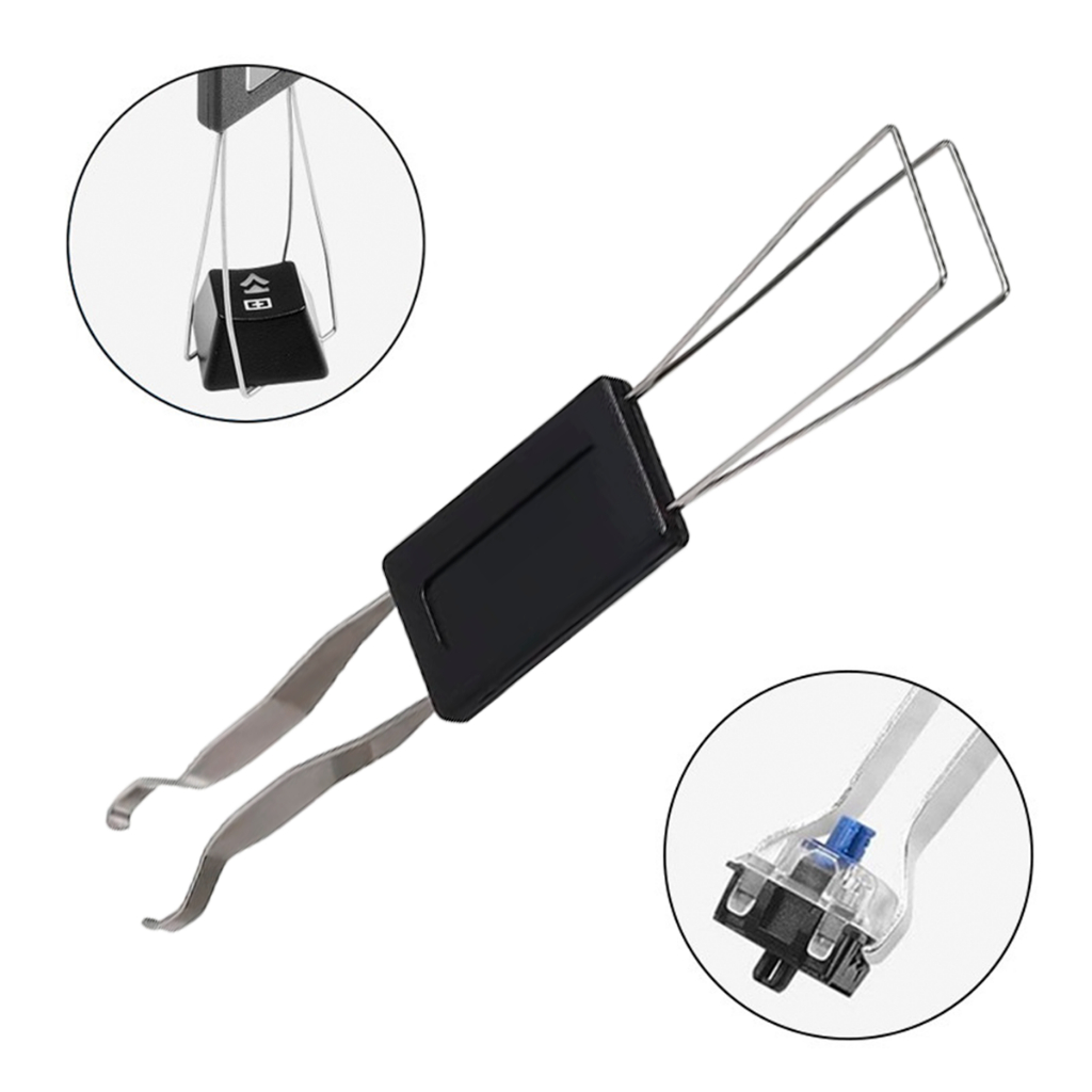 Removedor 2 em 1 de switch e keycaps (teclas) de teclado mecânico - Removedor de Switch