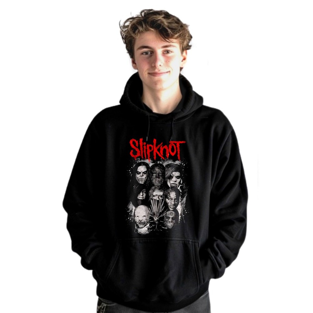 Moletom Slipknot  Moletom Canguru Capuz Unissex Mod19