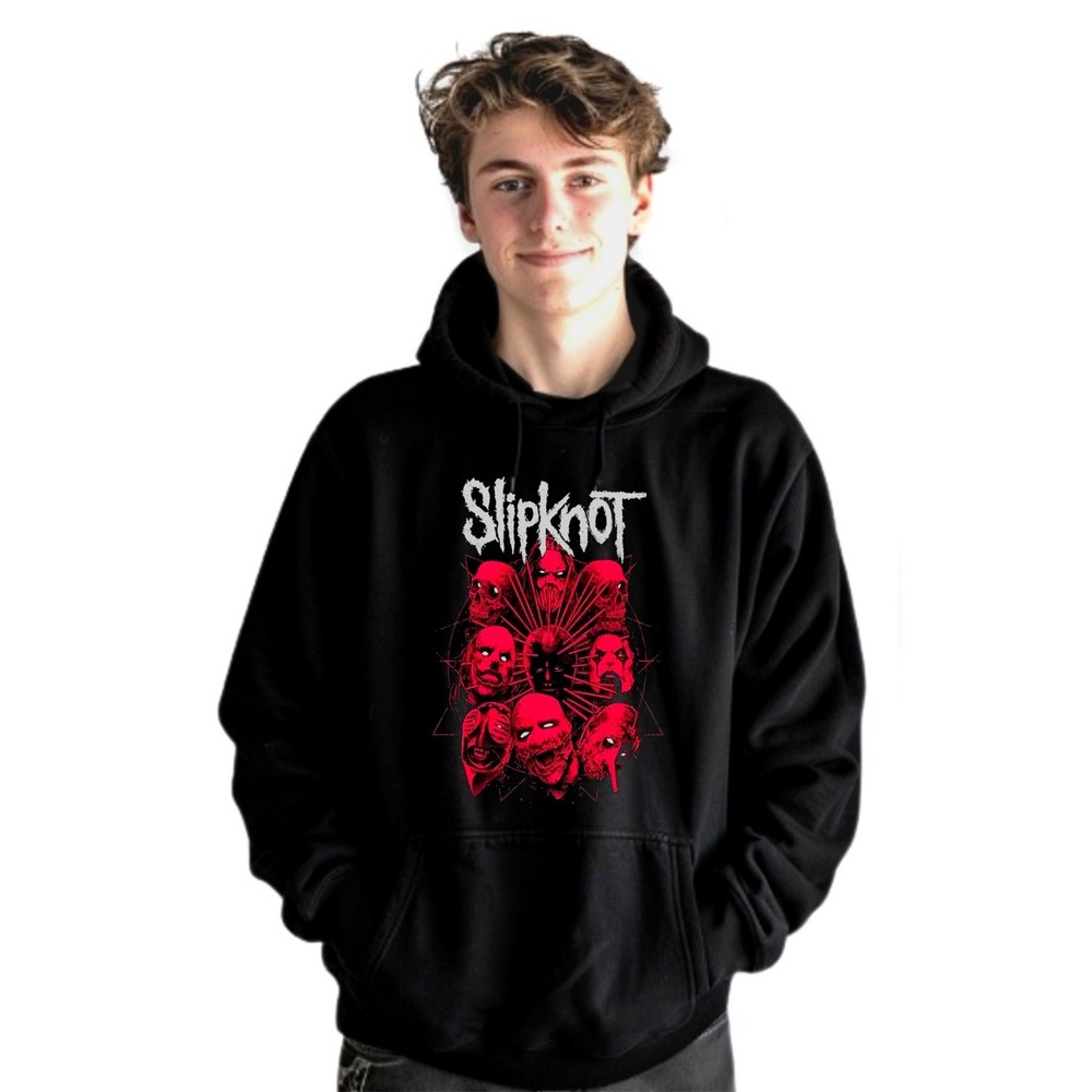Moletom Slipknot Moletom Canguru Capuz Unissex Mod 18