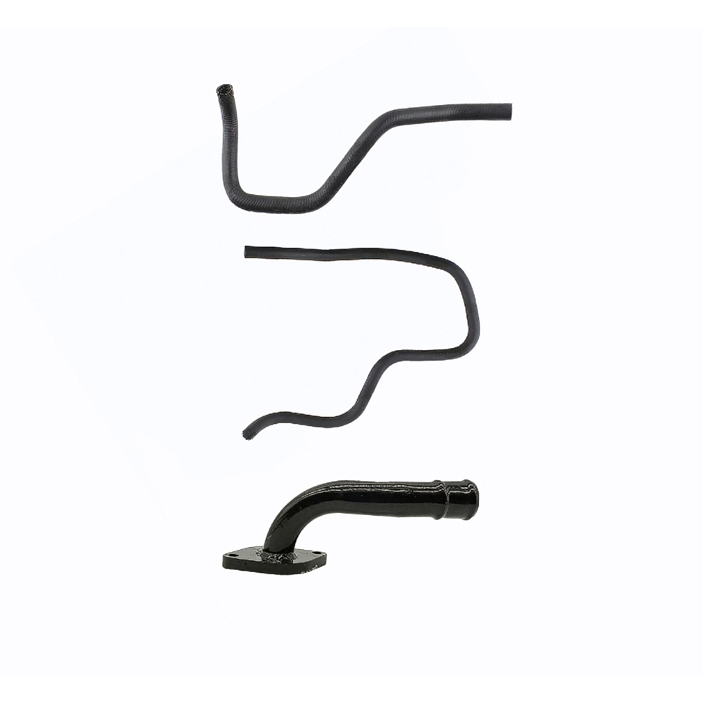 Kit 2 Mangueiras Ar Quente + Tubo Da Água Chevrolet S10 4.3 V6 1996/1999 15978377 15729000