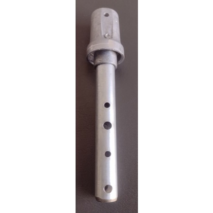 CONJUNTO EIXO PRINCIPAL BASCULANTE POTENZA COM ACOPLAMENTO DE ALUMÍNIO PARA FUSÔ 5/8 PPA (P03258)