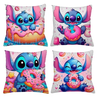 Kit c/ 4 Capas de aAlmofada Decorativas Stitch 45x45 em Oferta na Shopee