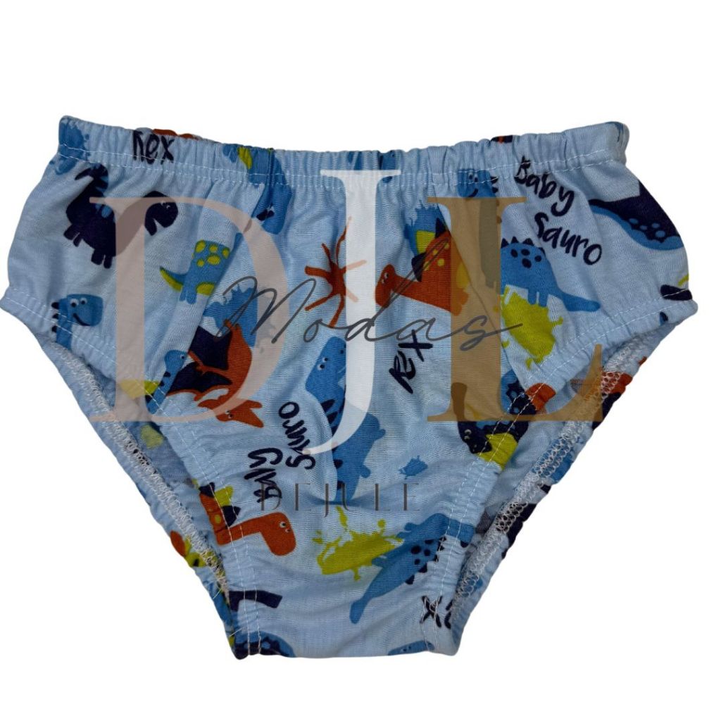 Kit 10 Cuecas infantil Menino Kids