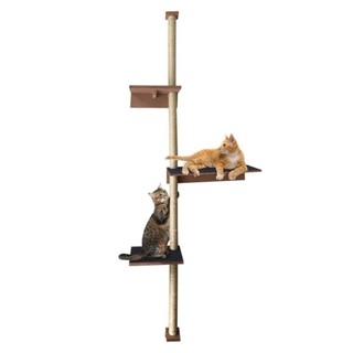 Torre  arranhador 1.80 METROS Prateleira com carpete para gatos