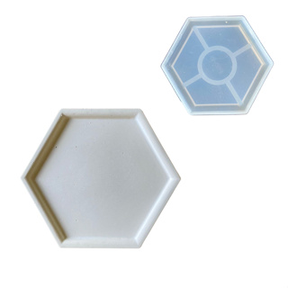 Molde Silicone Bandeja Slim 6 Lados M139 Gesso Cimento Resin em Oferta na Shopee