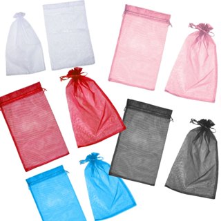 Saquinho De Organza Tamanho 21X34 Cm Pacote Com 10 Unidades Várias cores para Escolher em Oferta na Shopee