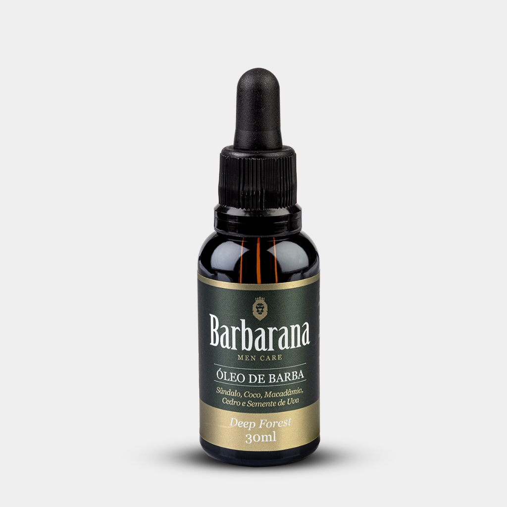 Óleo de Barba Barbarana - Deep Forest 30ml