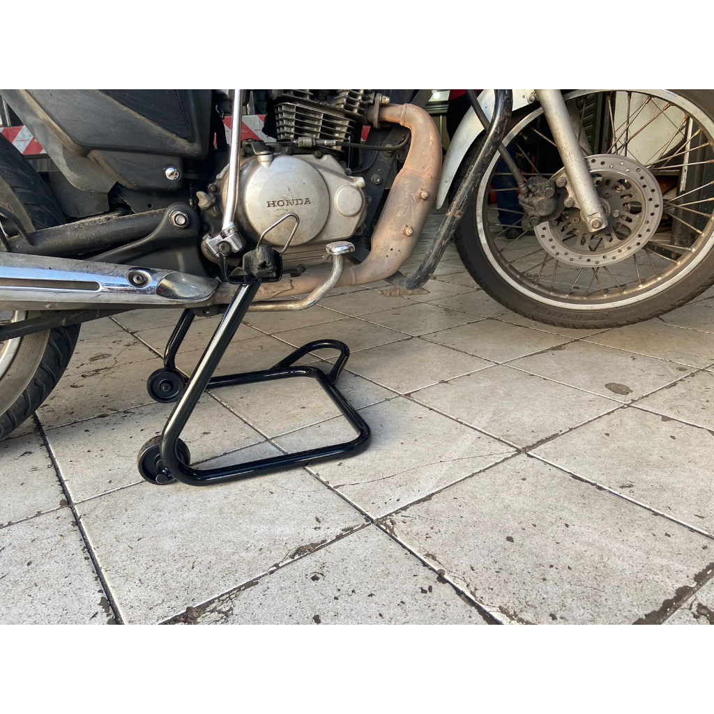 Cavalete Estribo Moto  CG/ FAZER/ POP/ FACTOR 125/150/160