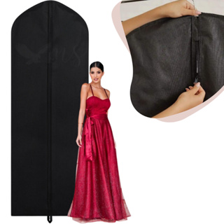 Capas Protetora Vestido de Noiva Matrimônio Madrinha Roupa Com Zíper TNT Impermeável 60 x 1,80 cm em Oferta na Shopee