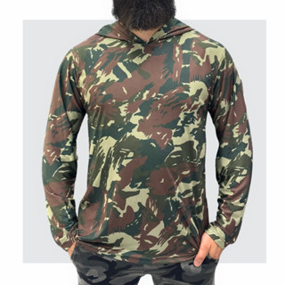 Camisa Camiseta Camuflada Masculino Caça Exército Dryfit Blusa Manga Longa e Curta Caçador Masculina em Oferta na Shopee