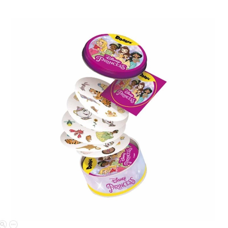 Detalhes do Dobble Disney Princesas Jogo de Cartas - DOB023