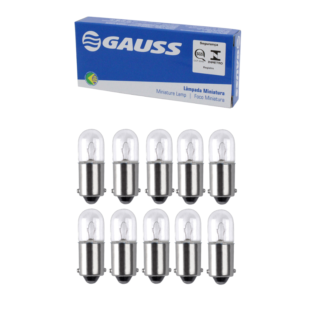 10 Lâmpadas Lanterna 69 24V 4W 1 Polo em Oferta na Shopee