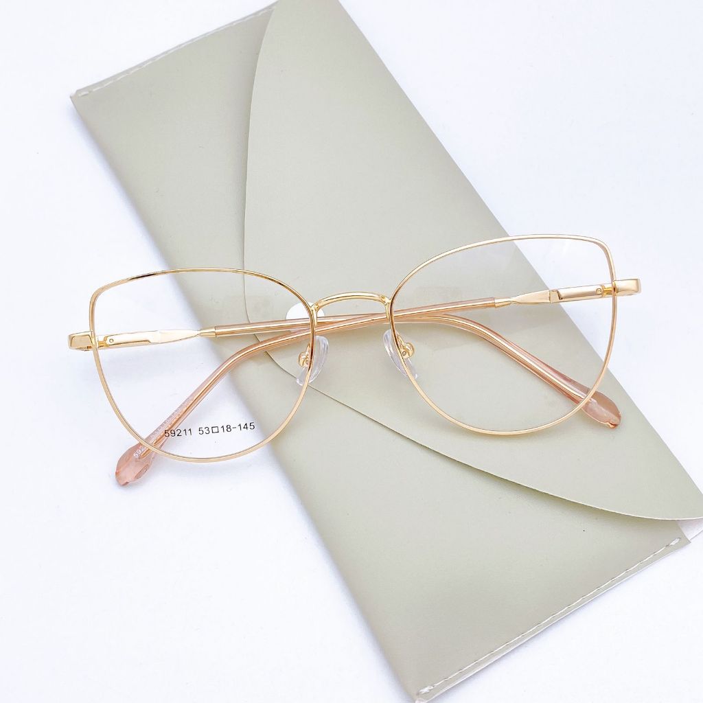 Armação De Óculos Feminino metal Gatinha Modelo MODA em Oferta na Shopee