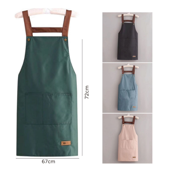 Avental Com Bolso Algodão Lona Cozinha Casa Unissex Impermeavel Qualidade CORES VARIADAS
