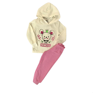 Conjunto de Moletom Menina Inverno Peluciado em Oferta na Shopee