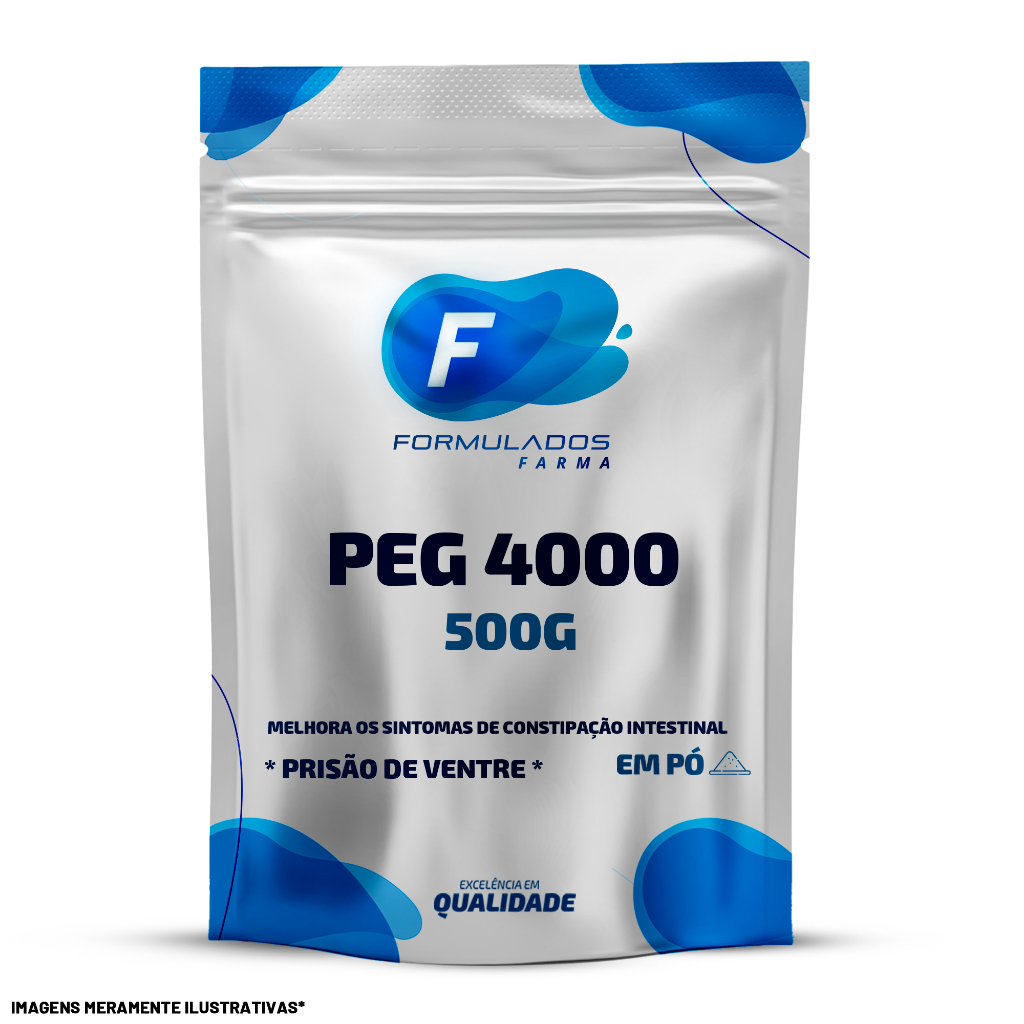 Polietilenoglicol Peg 4000 500gr em Oferta na Shopee