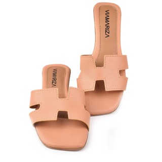 Rasteirinha Feminina H Rasteira Casual Chinelo Confortável Básico em Oferta na Shopee