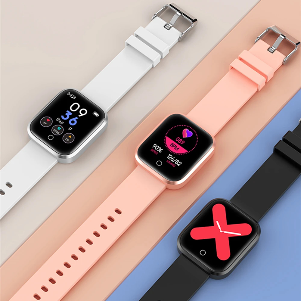 Smartwatch à prova d' água pulseira inteligente 1.3 Polegada contagem passo hr chamada mensagem