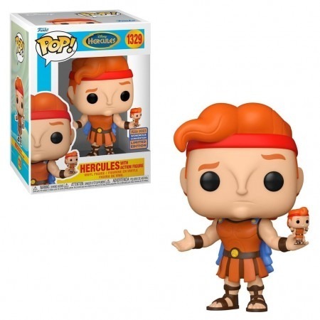 FUNKO POP DISNEY  HERCULES EXCLUSIVO 1329 NOVO ORIGINAL em Oferta na Shopee