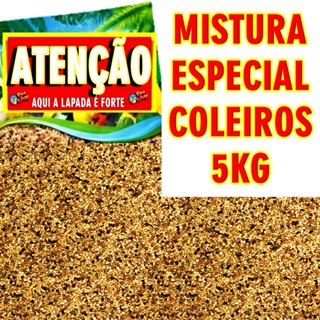 Mistura De Sementes Especial Para Coleiro 5kg - Bico de Ouro em Oferta na Shopee